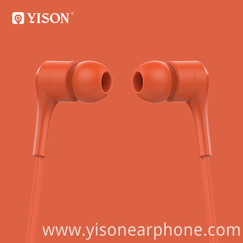 YISON D3 Cheap Wired Earphone Anti Noise In-ear Earphone Headphone With Microphone